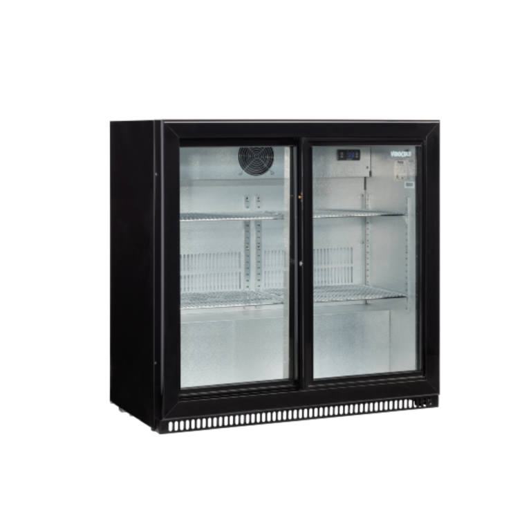 Klaasuksega külmkapid