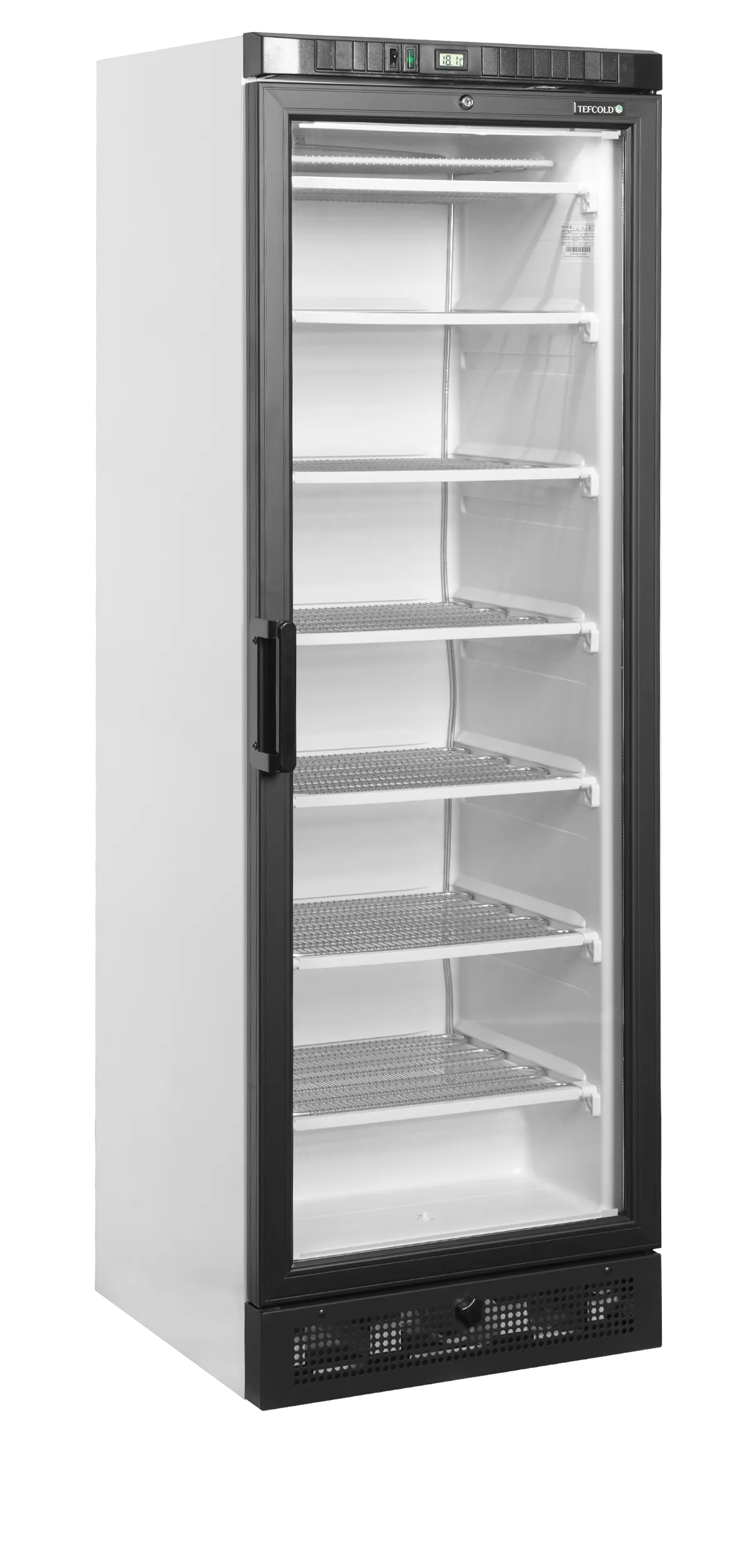 Klaasuksega sügavkülmkapp Tefcold UFSC371G
