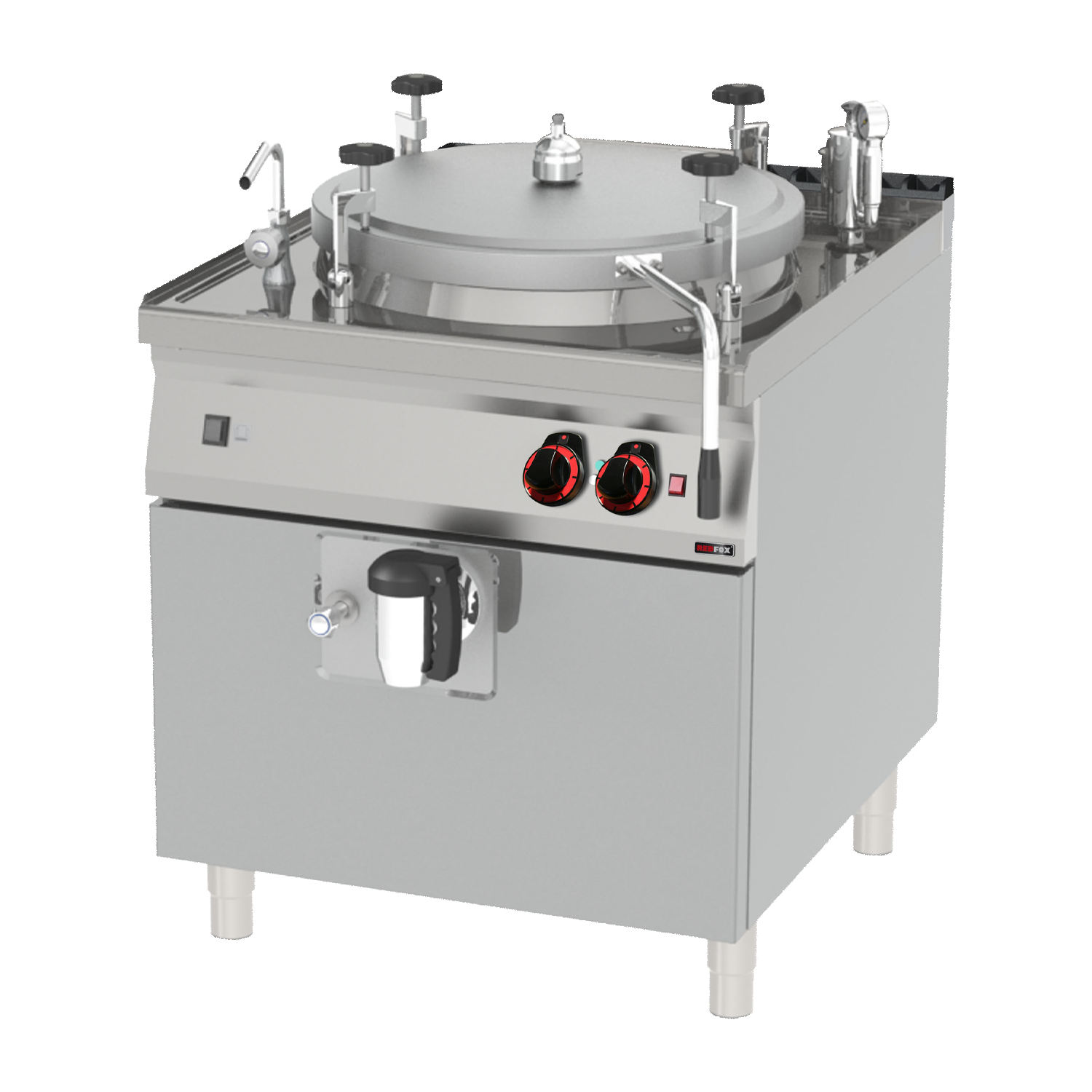 Boiling katel gaasiline indirect autoclave 100 l | REDFOX - BIA 90/100 G