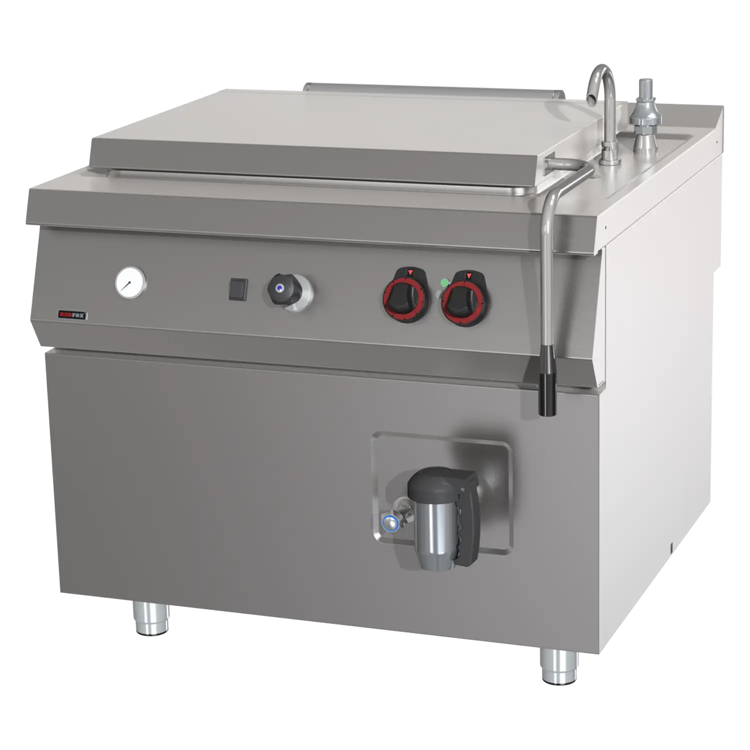 High-capacity boiling katel elektriline indirect 200 l | REDFOX - BIQ 90/100 200 E