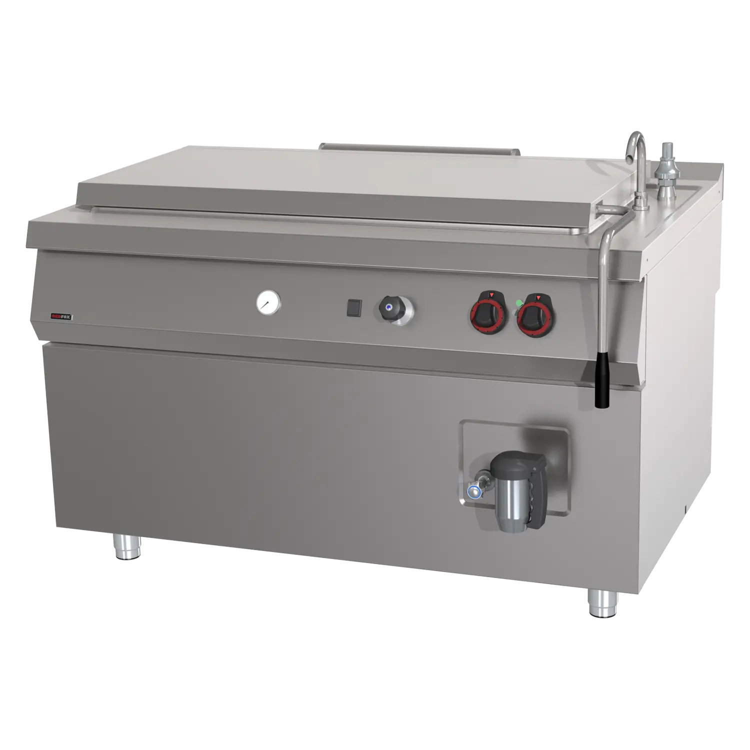 High-capacity boiling katel elektriline indirect 300 l | REDFOX - BIQ 90/140 300 E