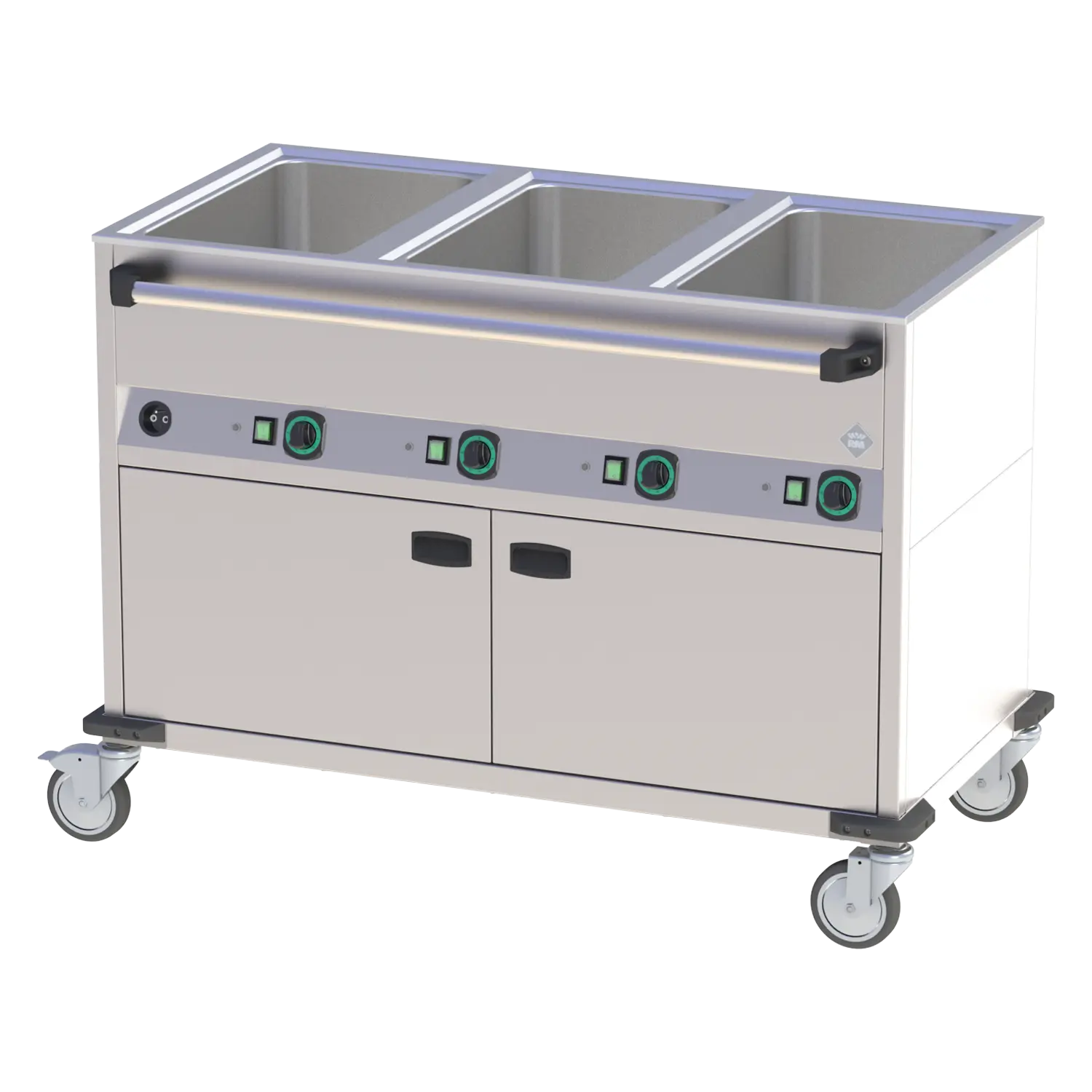 Elektriline marmiit-käru GN 3-1/1 soojendatav kapp controllers peal longer külg | RM - BMPD 3120 CSH