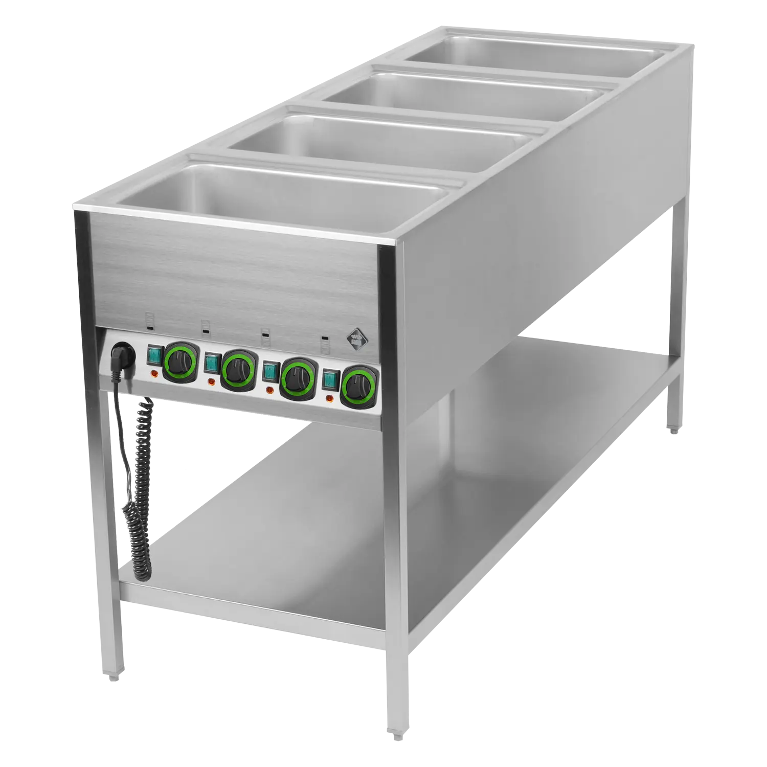 Marmiit stationary elektriline GN 4-1/1 controllers peal shorter külg koos rack | RM - BMSK 4120