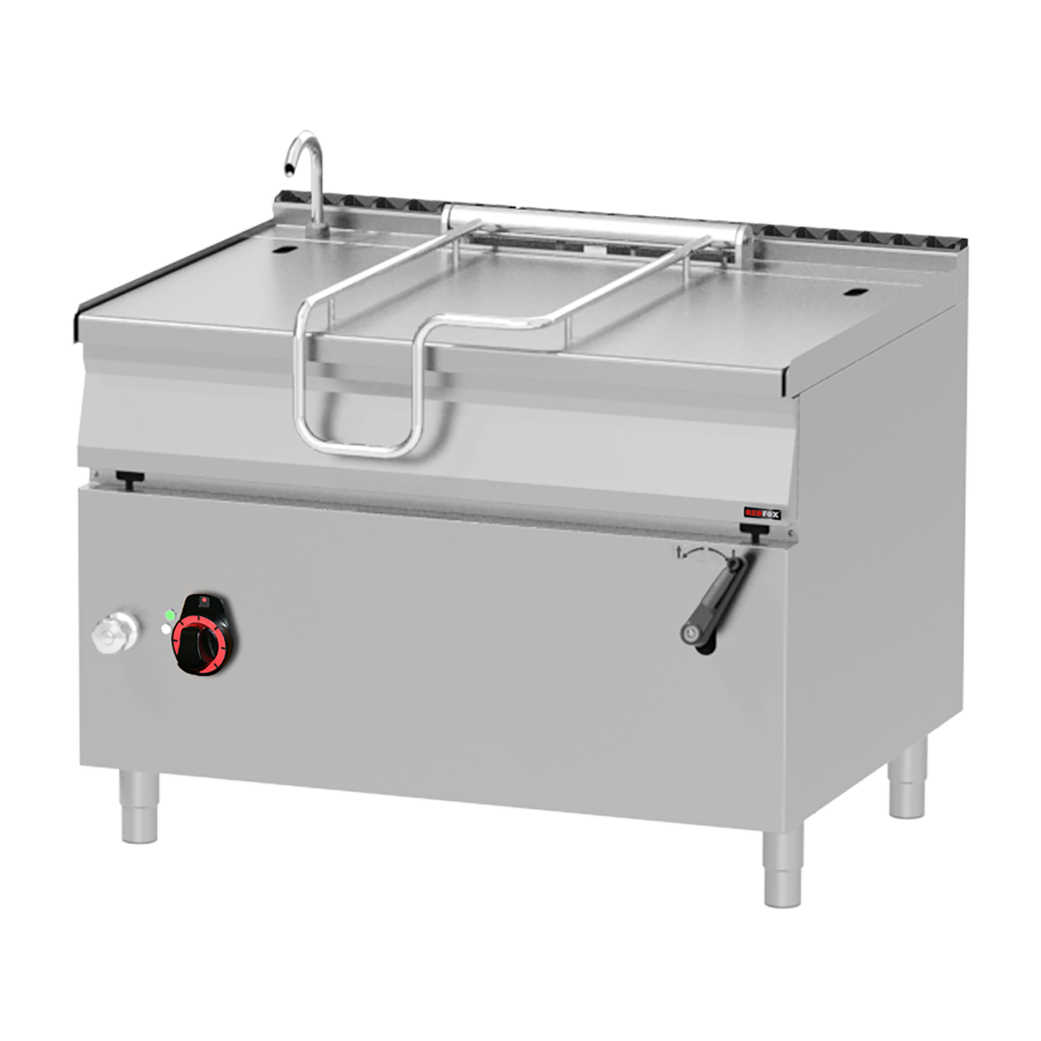 Kallutatav Pann elektriline nerez 120 l | REDFOX - BR 90/120 E/N