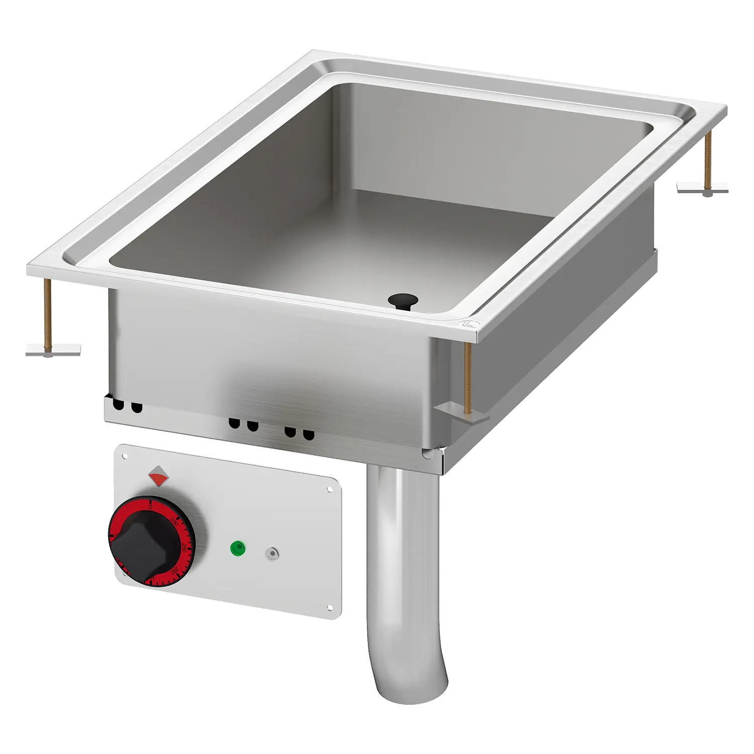 Multi-function fikseeritud braising pan sissehoonatud bowl elektriline 11 l TOP 400 V | RM - BRFD-64ET