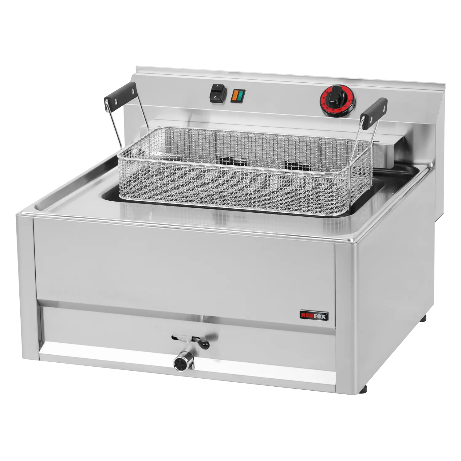 Elektrifritüür 0,56 kW/l, 16 l peal kapp 400 V | REDFOX - FE 66 ELT