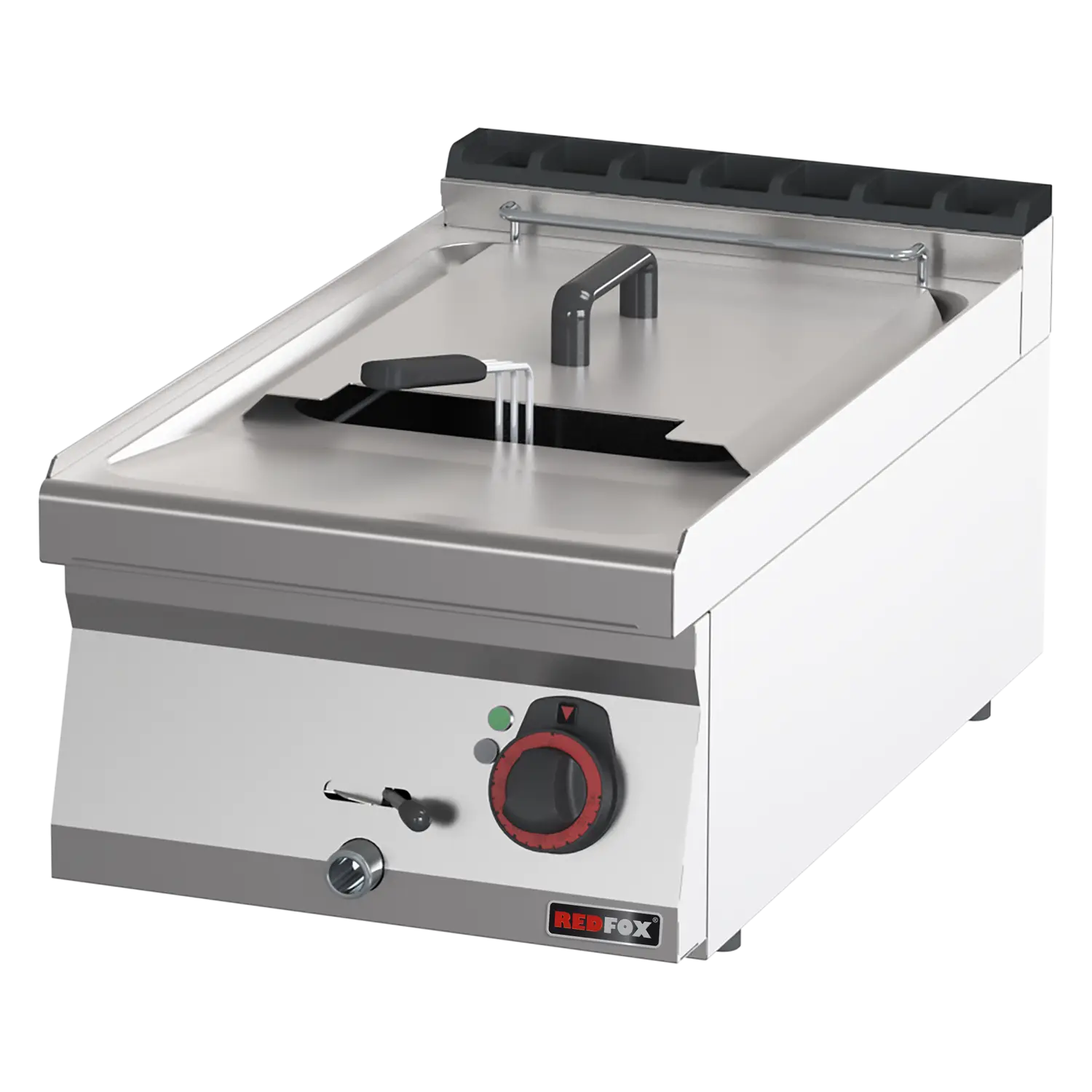 Elektrifritüür 0,96 kW/l, 13 l ilma kapp 400 V | REDFOX - FE 70/04 E