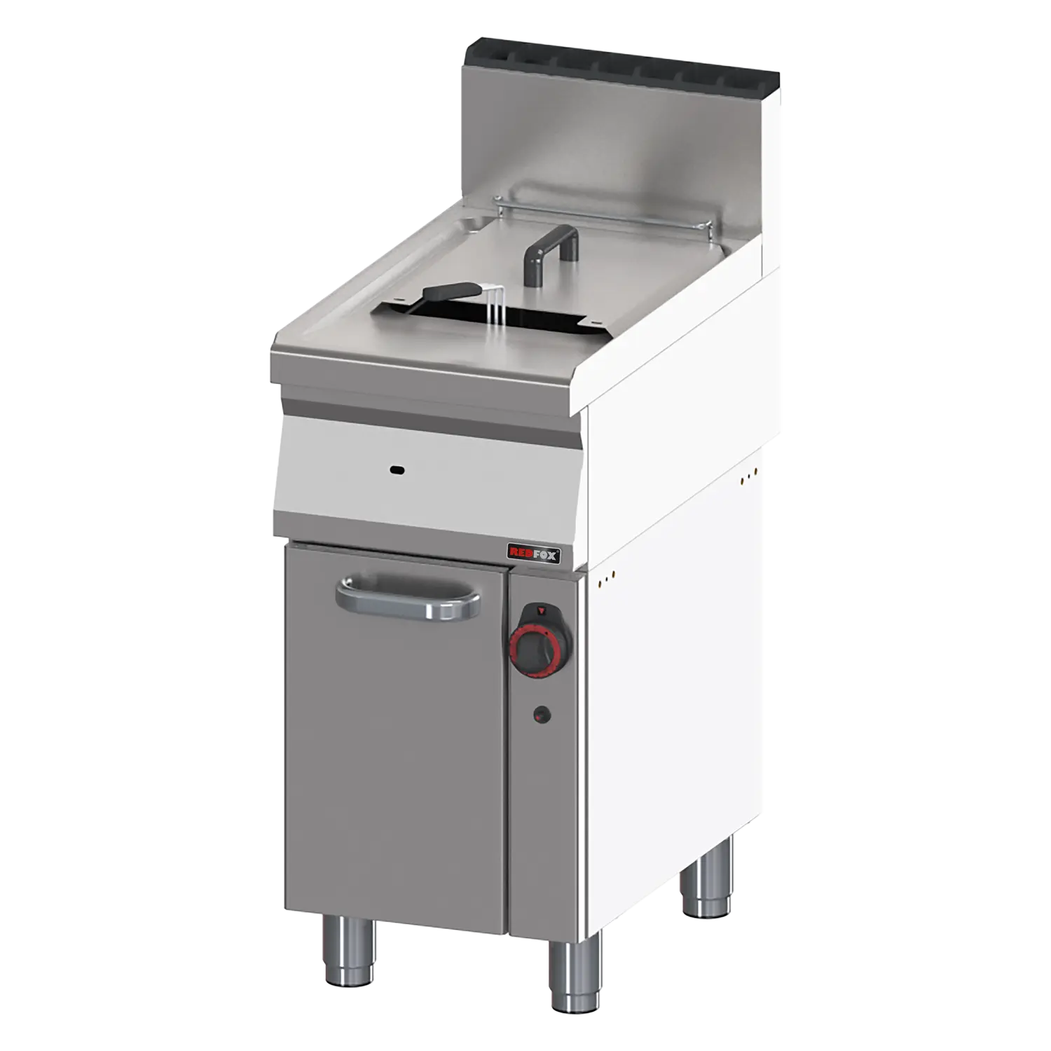 Gaasifritüür 0,8 kW/l, 15 l peal kapp | REDFOX - FE 70/40 G