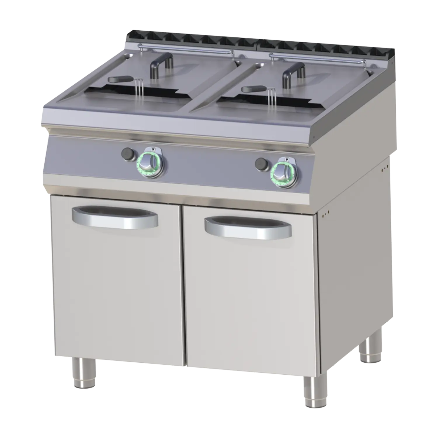 Gaasifritüür 2x 17l peal kapp | RM - FE 780/17 G
