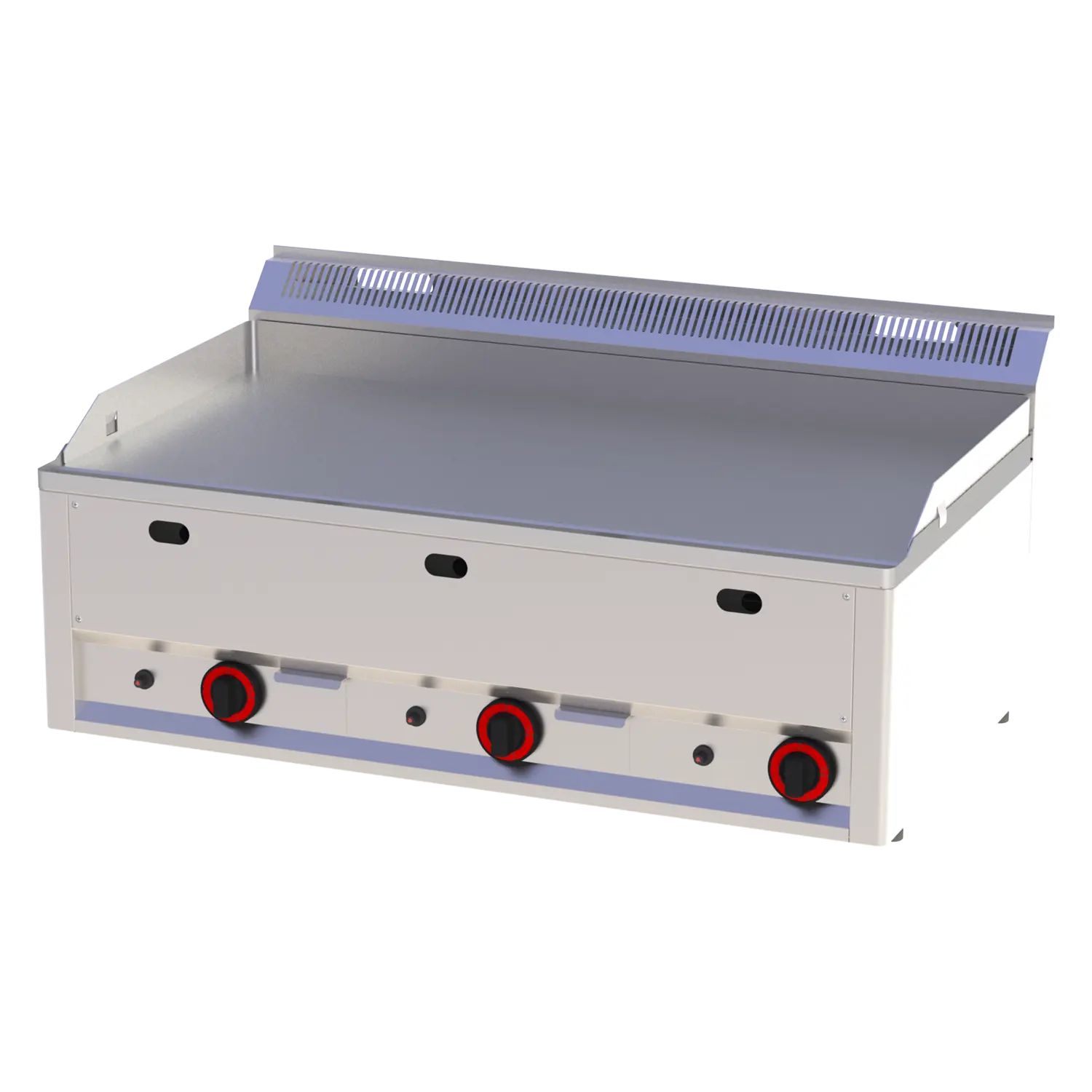 Grillplaat 97x48 gaasiline sile ilma kapp | REDFOX - FTH 90 GL