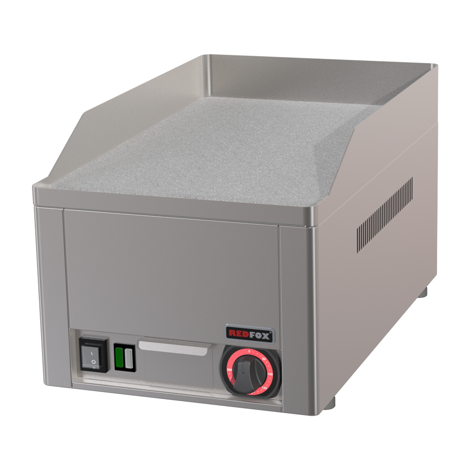 Grillplaat 32x48 elektriline vastupidav kroomitud sile laud 230 v | REDFOX - FTHC 30 E
