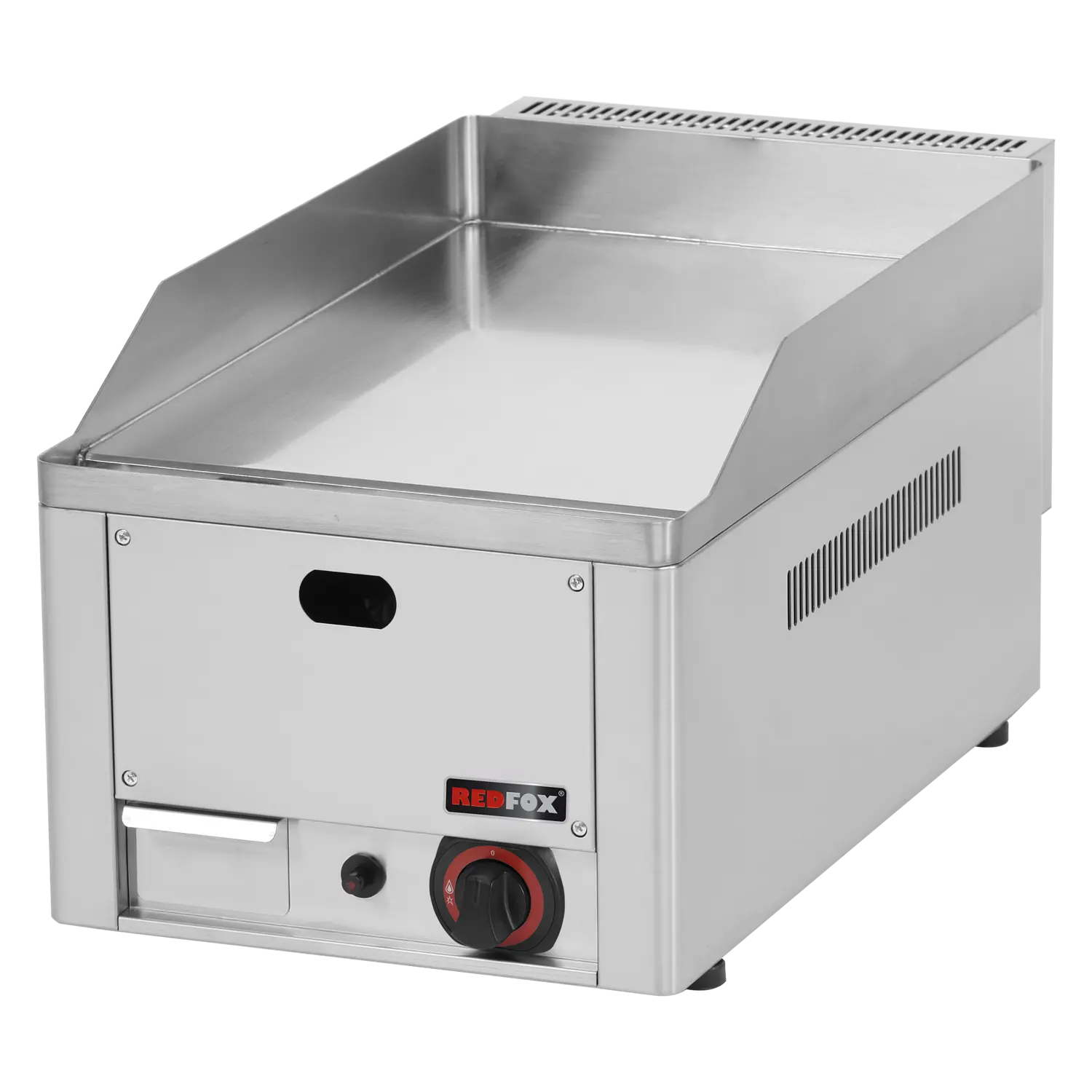 Grillplaat 32x48 gaasiline kroomitud sile lauapealne | REDFOX - FTHC 30 G