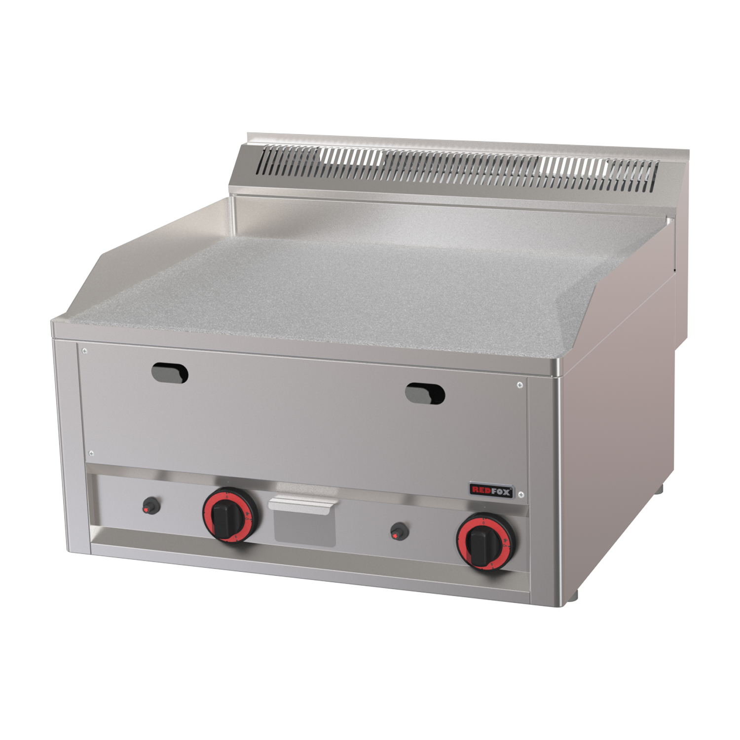 Grillplaat 65x48 gaasiline vastupidav kroomitud sile ilma kapp | REDFOX - FTHC 60 GL