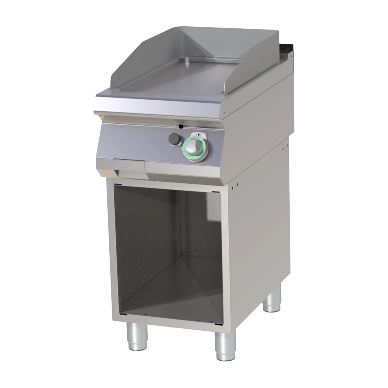 Sile kroomitud grillplaat lahtisel kapil | RM - FTHC 740 G