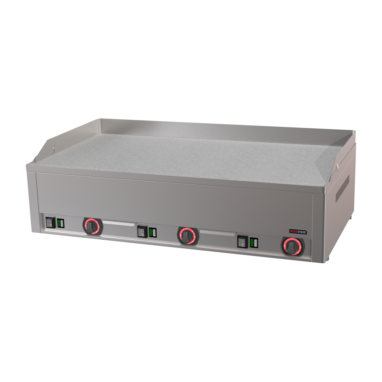 Grillplaat 97x48 elektriline vastupidav kroomitud sile laud 400 v | REDFOX - FTHC 90 E