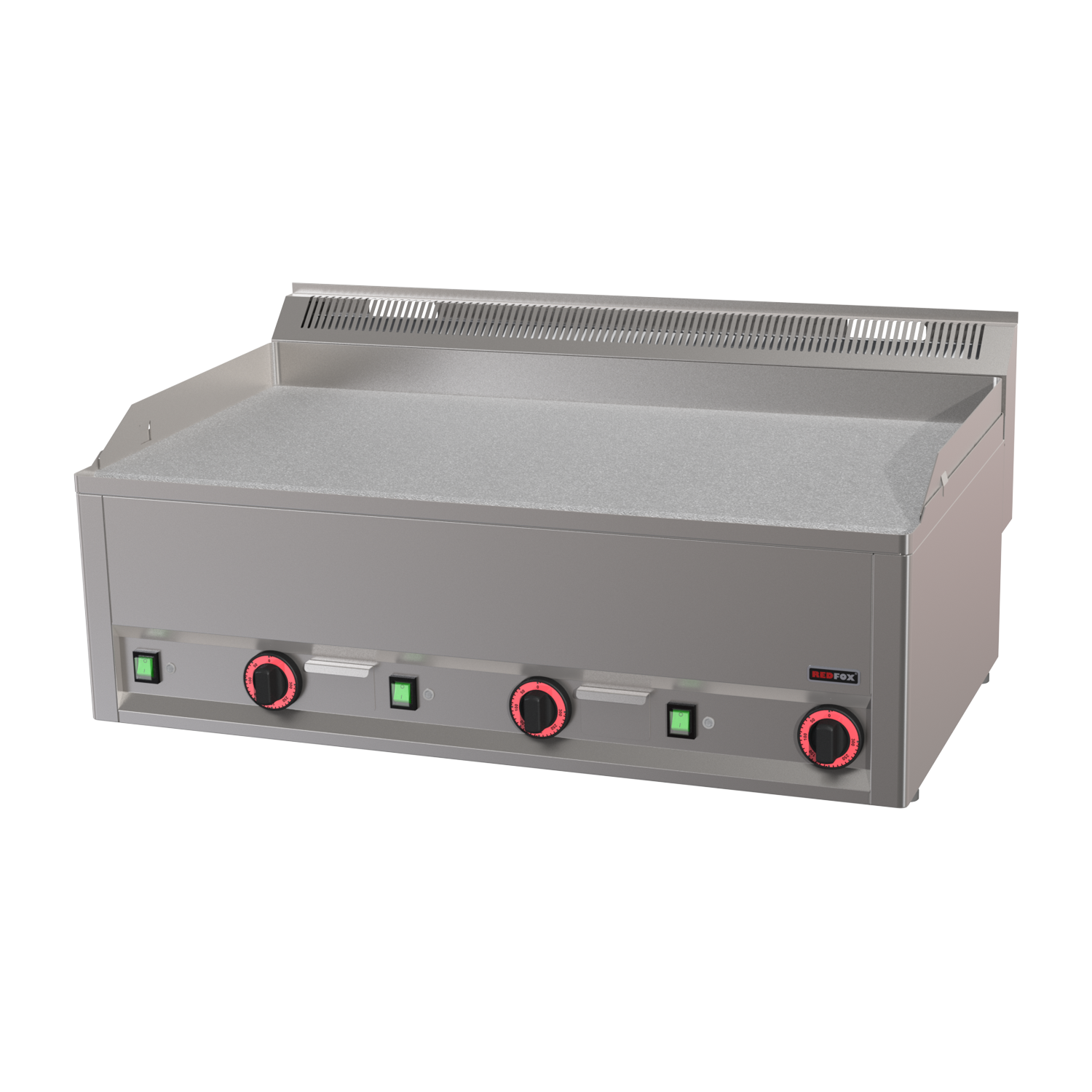 Grillplaat 97x48 elektriline vastupidav kroomitud sile ilma kapp 400 v | REDFOX - FTHC 90 EL