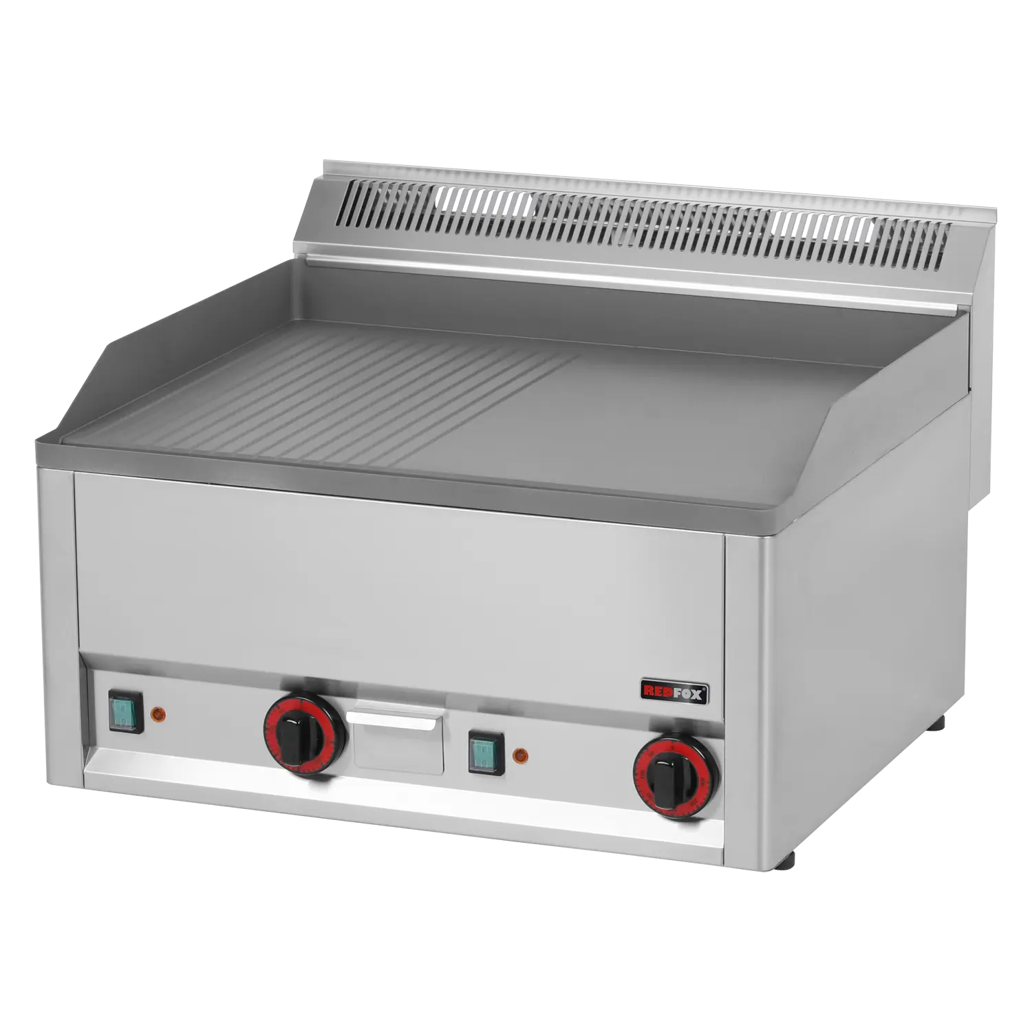 Grillplaat 65x48 elektriline kombineeritud ilma kapp 400 V | REDFOX - FTHR 60 EL