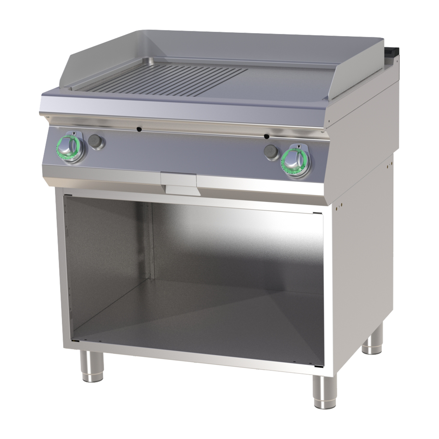 Grillplaat kombineeritud peal lahtine kapp | RM - FTHR 780 G