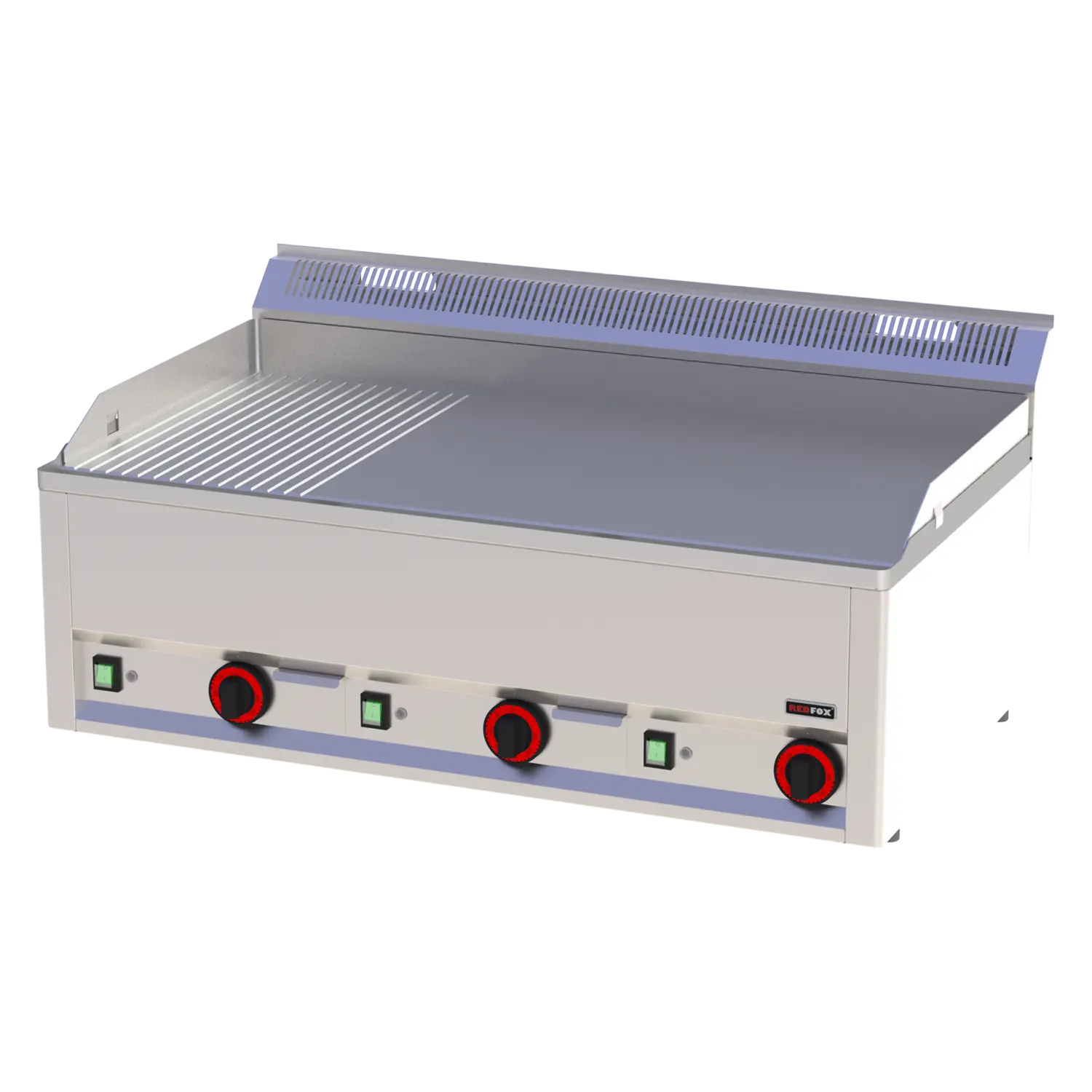 Grillplaat 97x48 elektriline kombineeritud ilma kapp 400 V | REDFOX - FTHR 90 EL