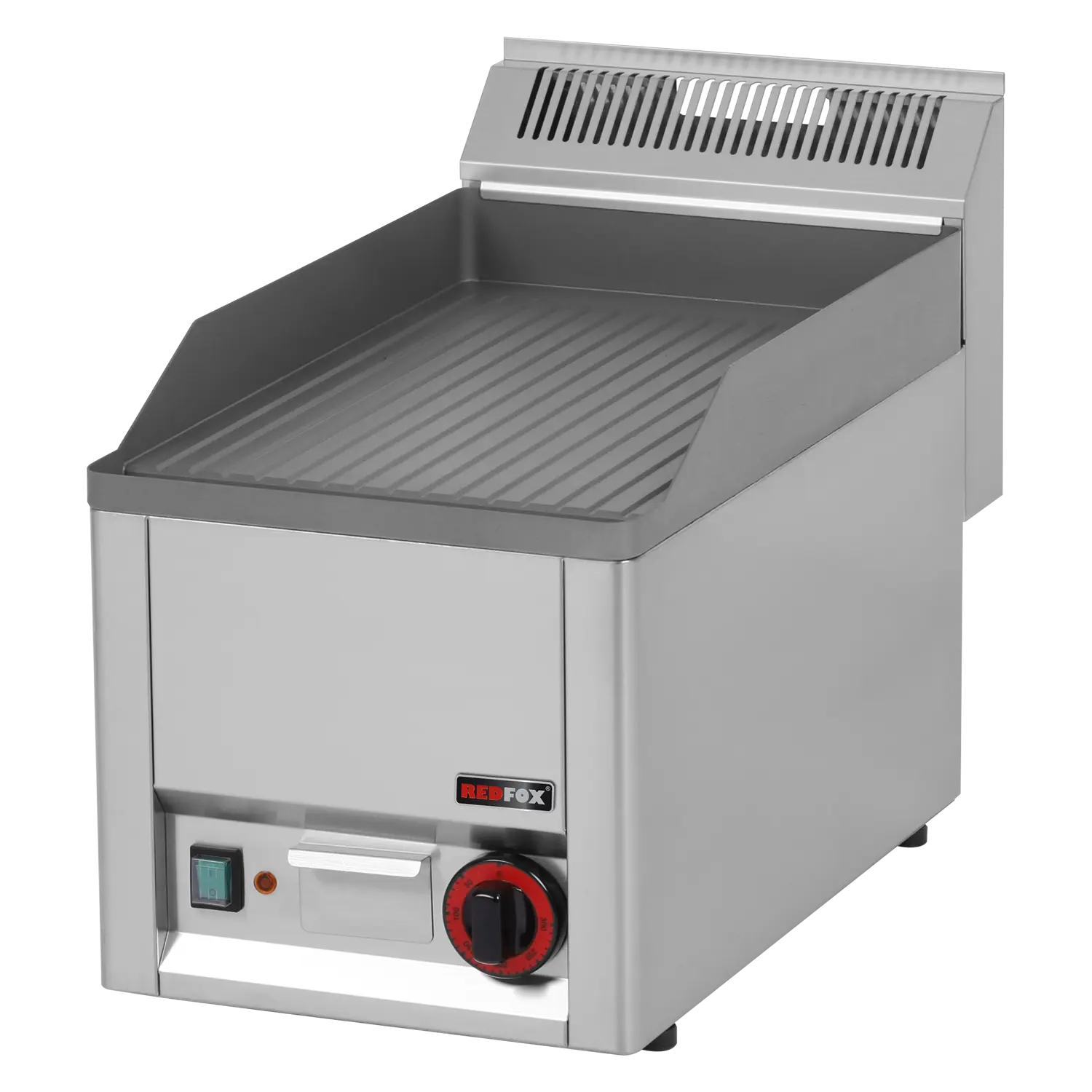 Grillplaat 32x48 elektriline soonega ilma kapp 230 V | REDFOX - FTR 30 EL