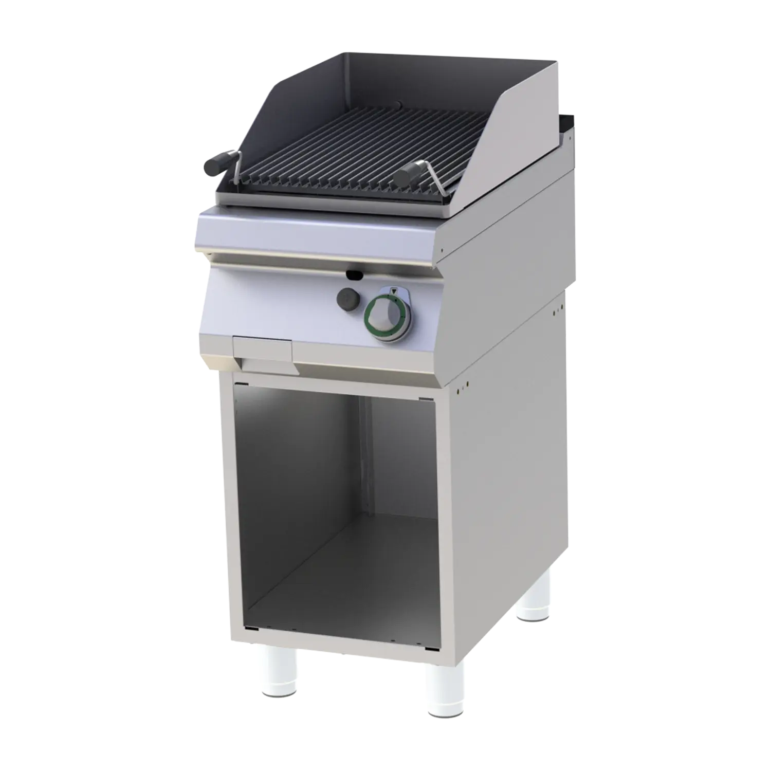 Gaasiline laavakivigrill peal lahtine kapp | RM - GL 740 G