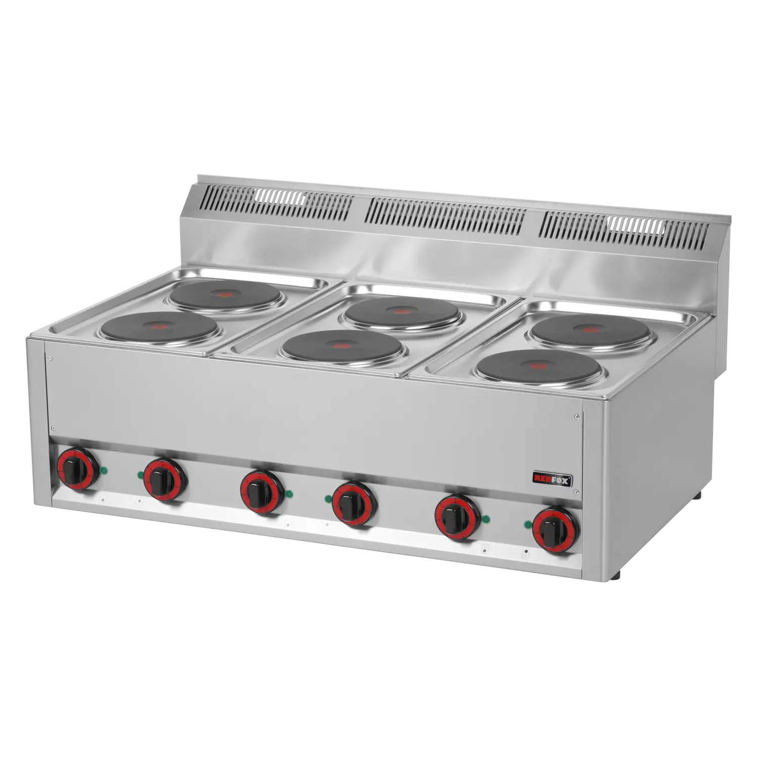 Elektripliit 6x plaat ilma kapp 400 V | REDFOX - SP 90 ELS