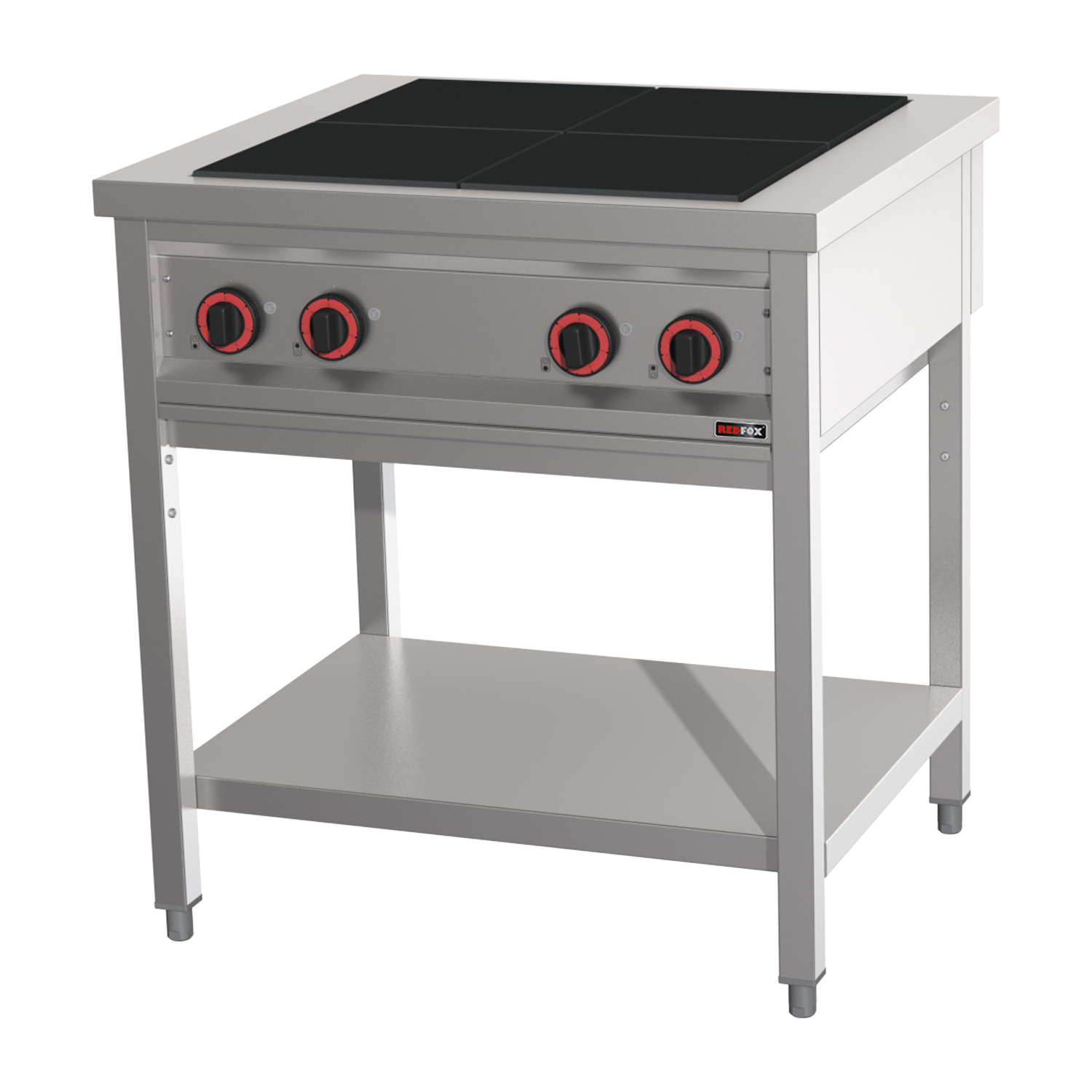 Elektripliit 4x plaat peal lahtine kapp 400 V | REDFOX - SPF 80 E