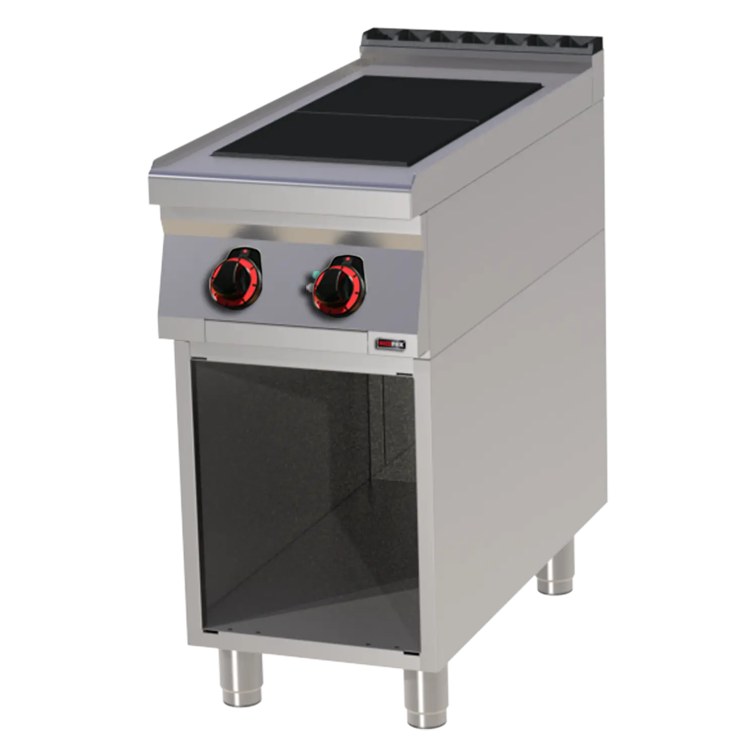 Elektripliit 2x plaat peal lahtine kapp 400 V | REDFOX - SPL 90/40 E