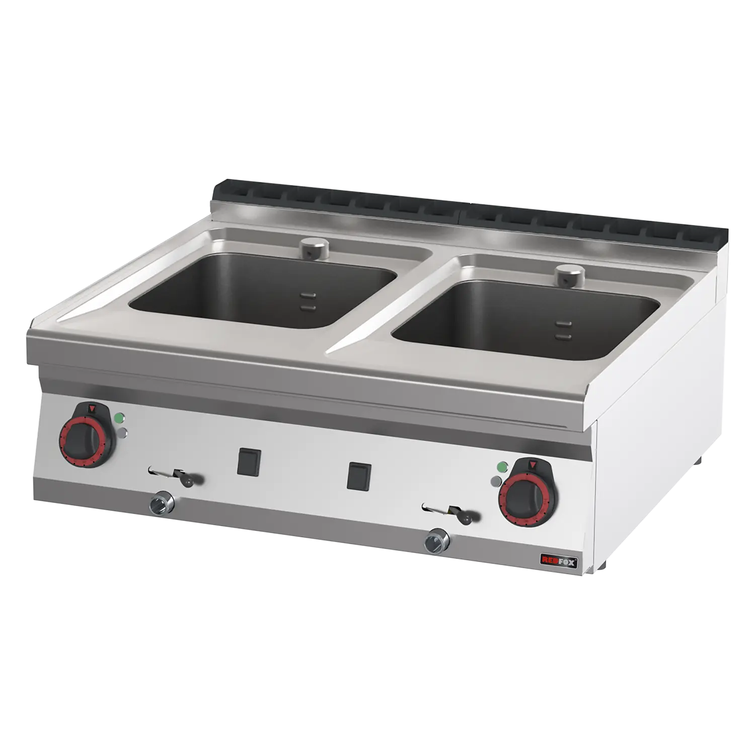 Elektriline pastakeetja 16 + 16 l ilma kapp 400 V | REDFOX - VT 70/08 E